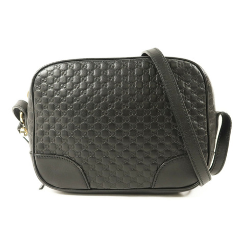 GUCCI 牛皮皮革Mini Bree金扣肩背袋