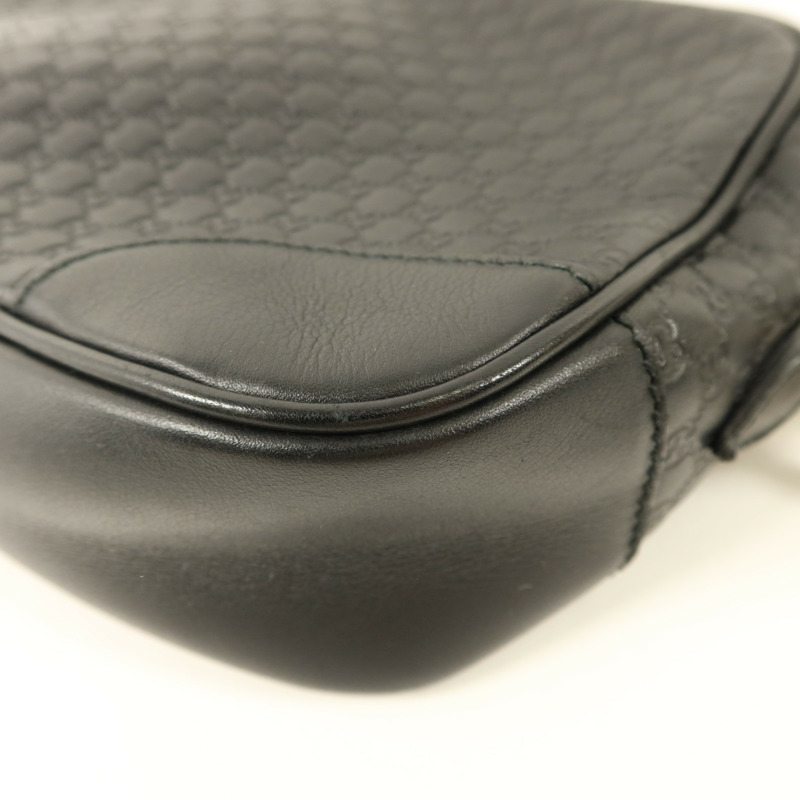 GUCCI 牛皮皮革Mini Bree金扣肩背袋-12