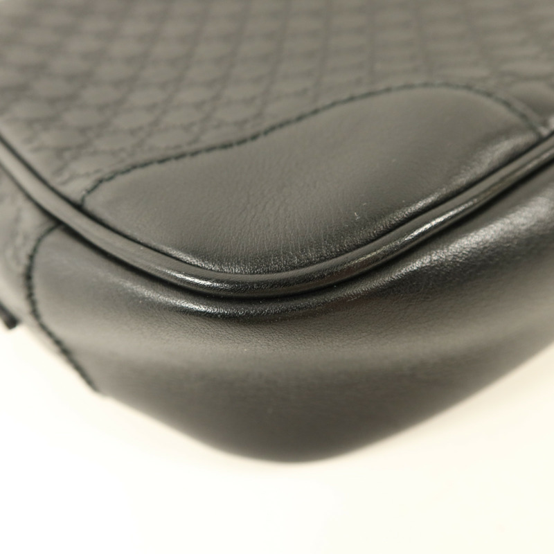 GUCCI 牛皮皮革Mini Bree金扣肩背袋-13