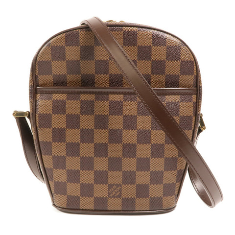 LOUIS VUITTON Damier Ipanema PM金扣肩背袋