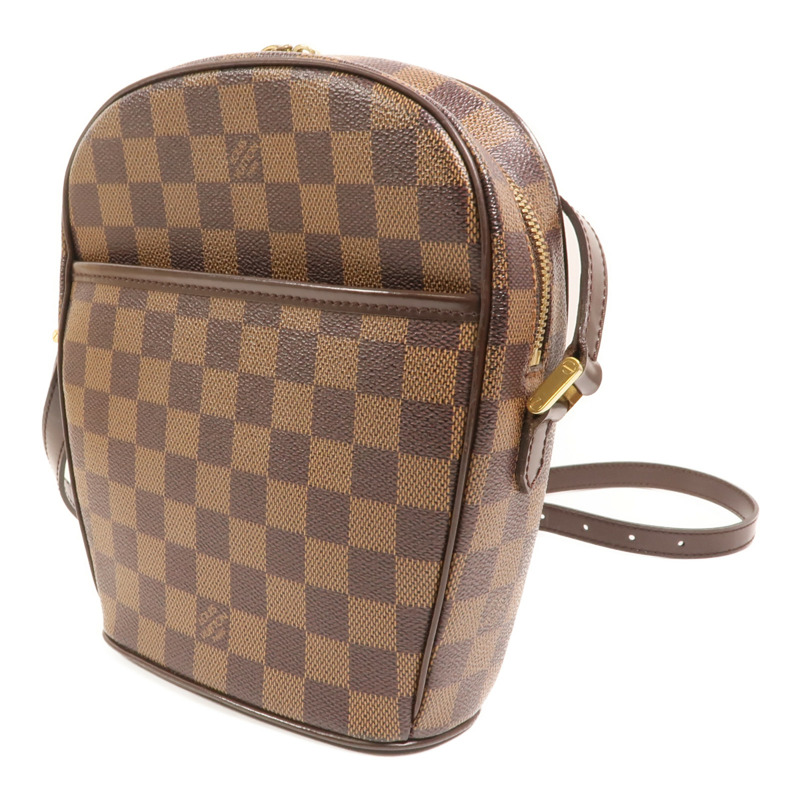 LOUIS VUITTON Damier Ipanema PM金扣肩背袋-2