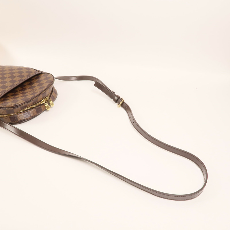 LOUIS VUITTON Damier Ipanema PM金扣肩背袋-7