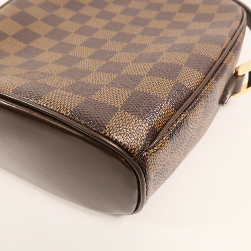 LOUIS VUITTON Damier Ipanema PM金扣肩背袋-9
