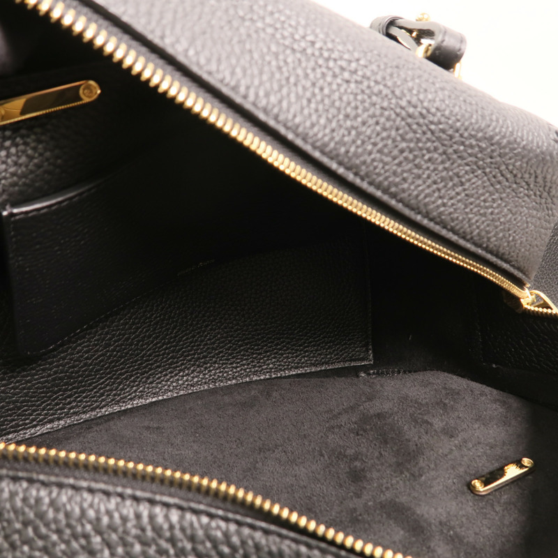 Delvaux 牛皮皮革Cool Box MM金扣手挽肩背兩用袋-4