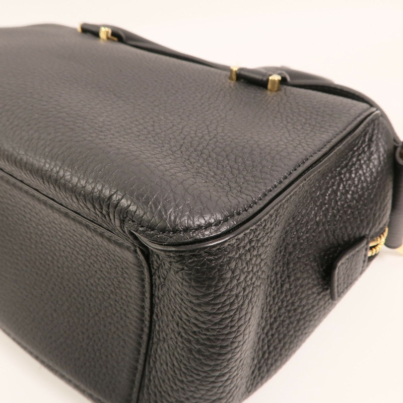 Delvaux 牛皮皮革Cool Box MM金扣手挽肩背兩用袋-10