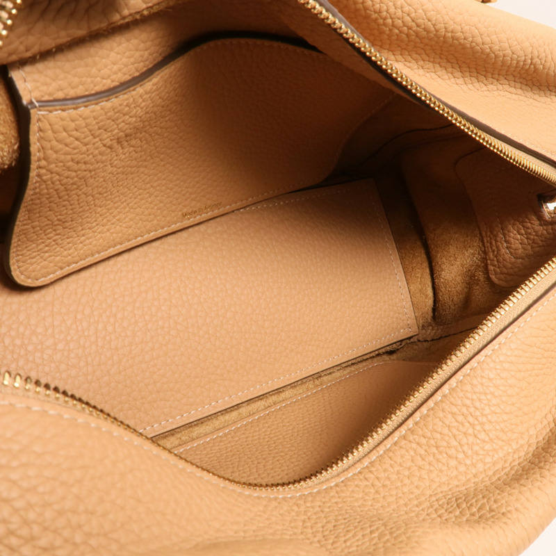 Delvaux 牛皮皮革Cool Box MM金扣手挽肩背兩用袋-4