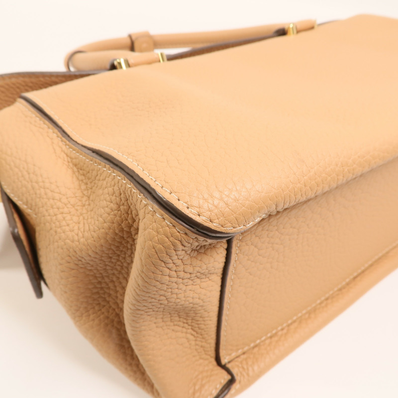 Delvaux 牛皮皮革Cool Box MM金扣手挽肩背兩用袋-11