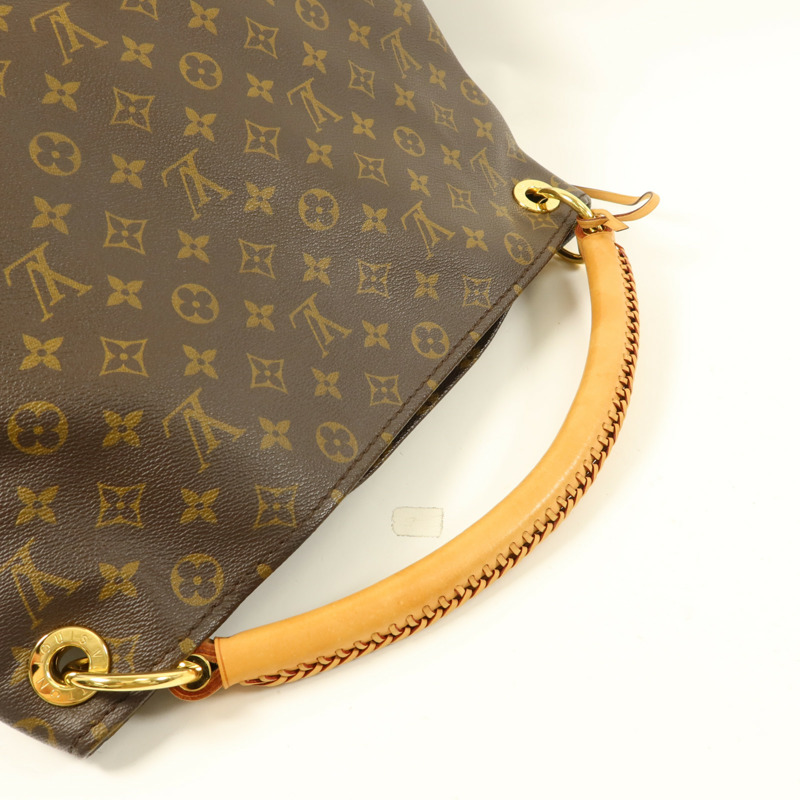 LOUIS VUITTON Monogram Artsy MM金扣肩背袋-7
