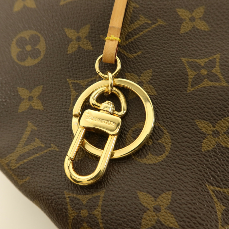 LOUIS VUITTON Monogram Artsy MM金扣肩背袋-10