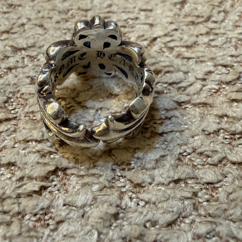 克羅心水鑽戒子-11