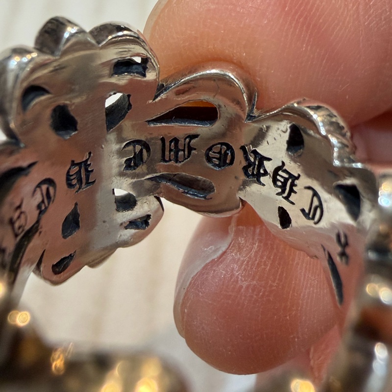 克羅心水鑽戒子-18