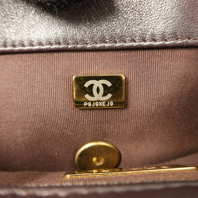 CHANEL 羊皮皮革Chanel 19手挽肩背兩用袋-6