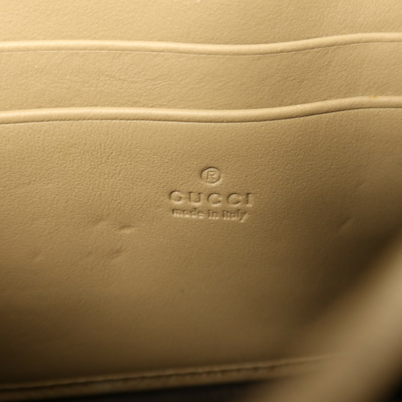 GUCCI 塗層帆布Dionysus GG銀扣鏈帶肩背袋-5