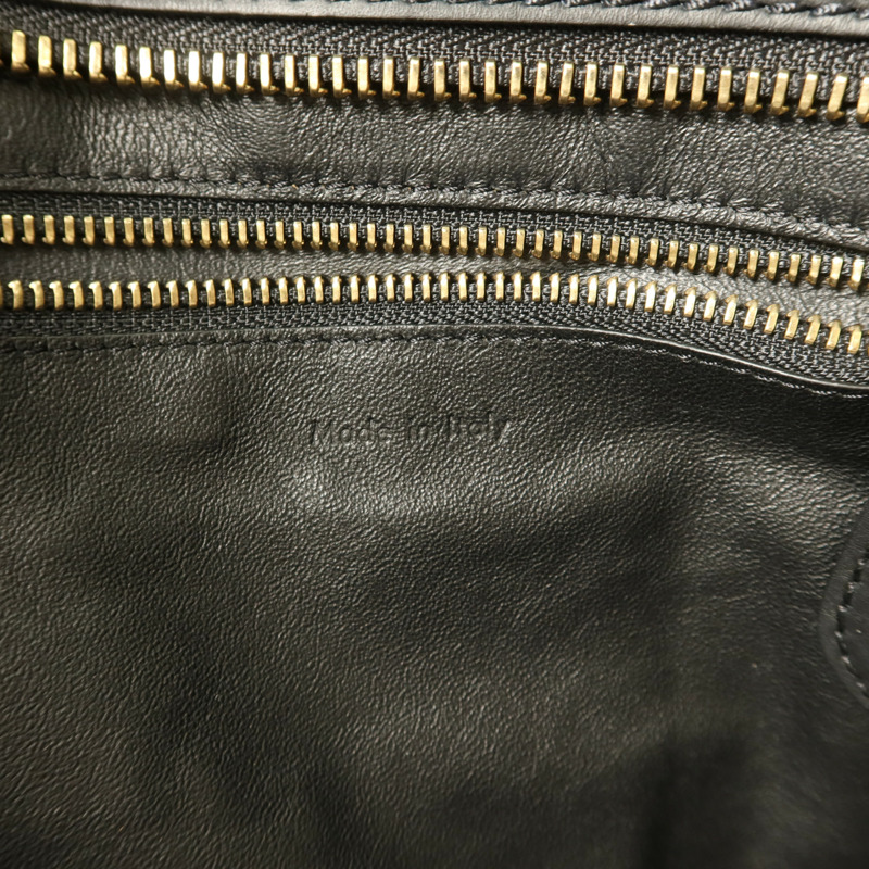 CELINE 牛皮皮革Medium Luggage金扣肩背袋-6