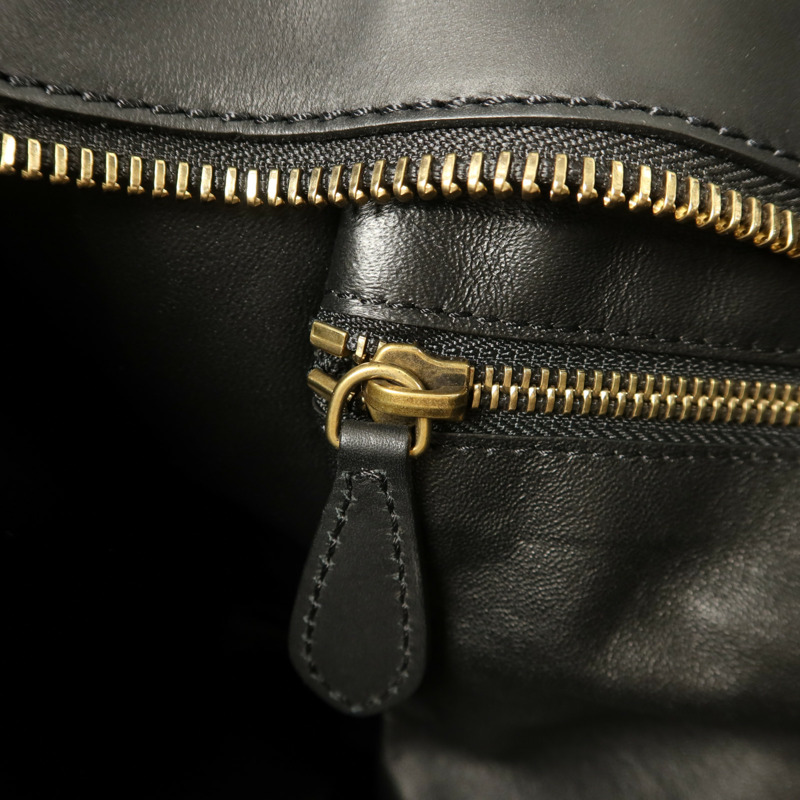 CELINE 牛皮皮革Medium Luggage金扣肩背袋-9