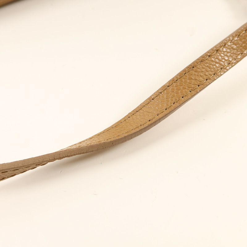 CHANEL 牛皮皮革Shoulder Bag銀扣鏈帶肩背袋-14