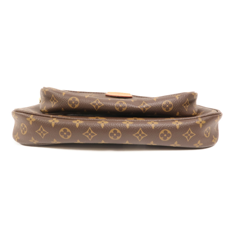 LOUIS VUITTON Monogram Multi Pochette Accessoires金扣手挽肩背兩用袋-3