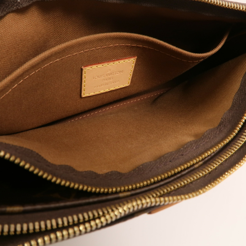 LOUIS VUITTON Monogram Multi Pochette Accessoires金扣手挽肩背兩用袋-4