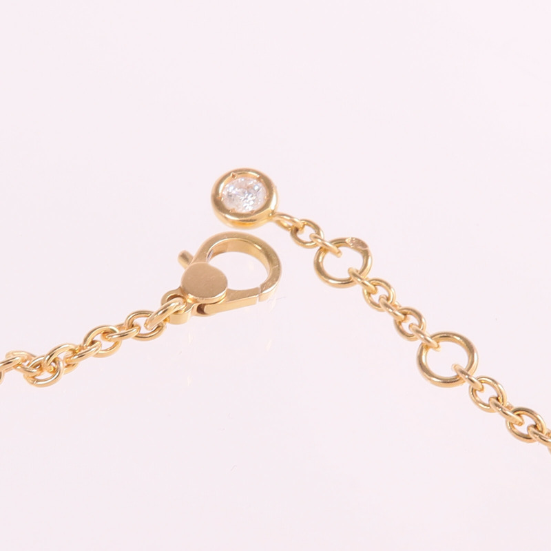 HERMES 18K玫瑰金Finesse Bracelet鑽石手鏈-5