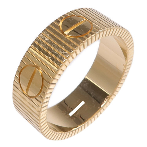 CARTIER 18K黃金Love Unlimited Ring戒指Cartier#55/US#7.5