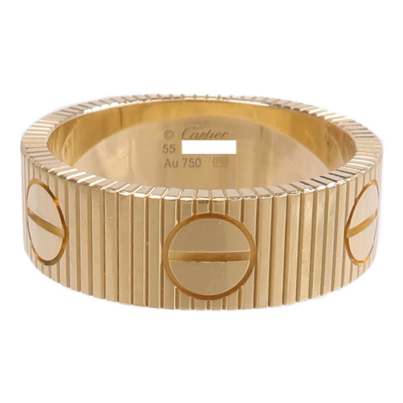 CARTIER 18K黃金Love Unlimited Ring戒指Cartier#55/US#7.5-1