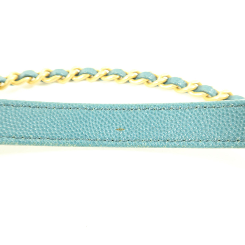 CHANEL 牛皮皮革Coco Handle Small金扣手挽肩背兩用袋-19