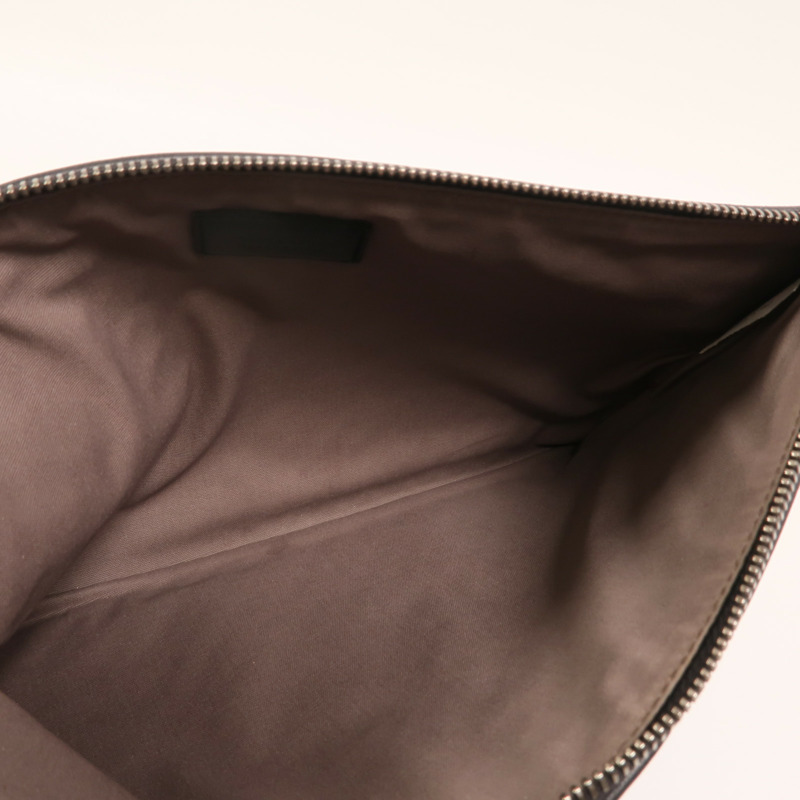 BOTTEGA VENETA 牛皮皮革Clutch銀扣手拿包-5