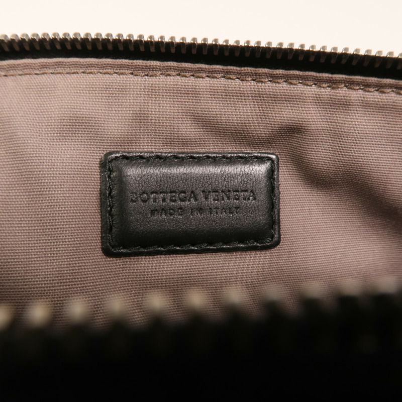 BOTTEGA VENETA 牛皮皮革Clutch銀扣手拿包-6