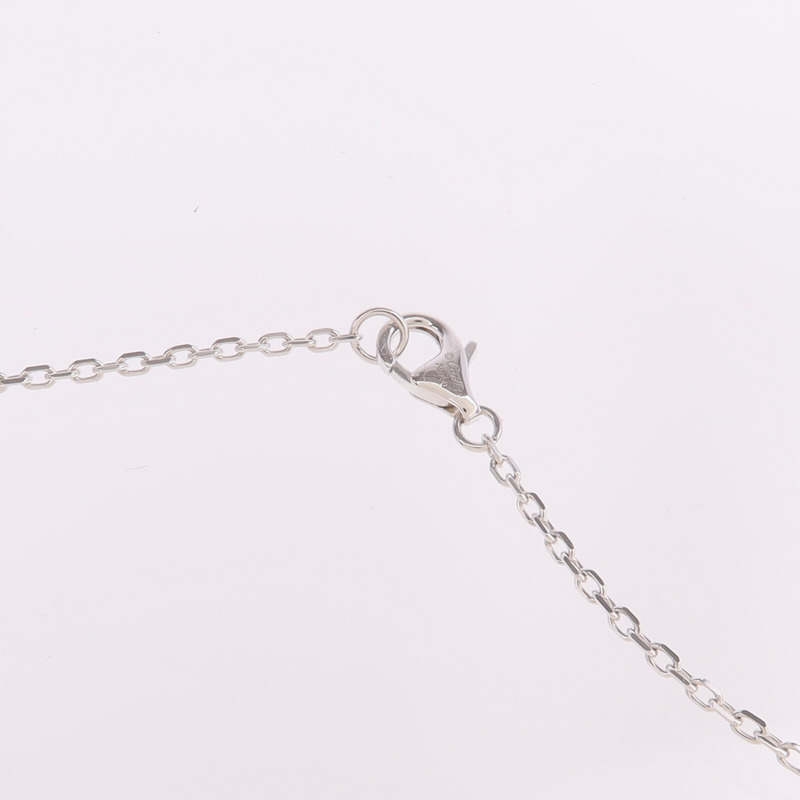 CARTIER 18K白金Love Pendant鑽石項鍊-4