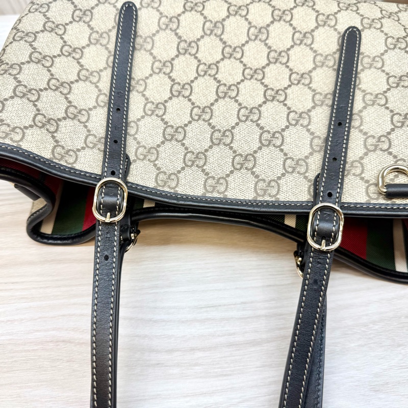 GUCCI原花Emblem托特包815214-14
