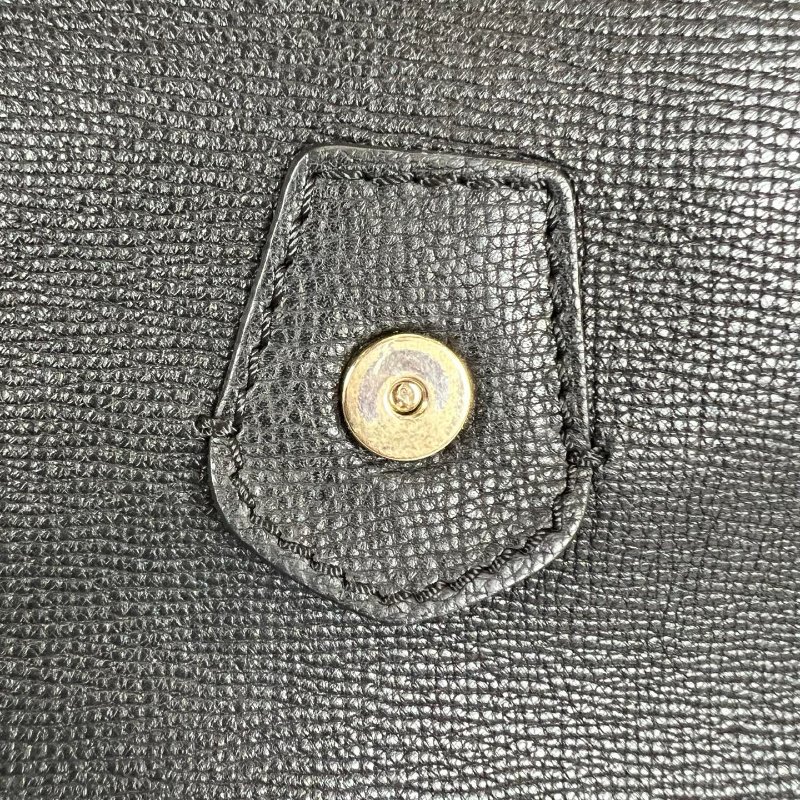 BURBERRY 黑拚編織兩用包-9