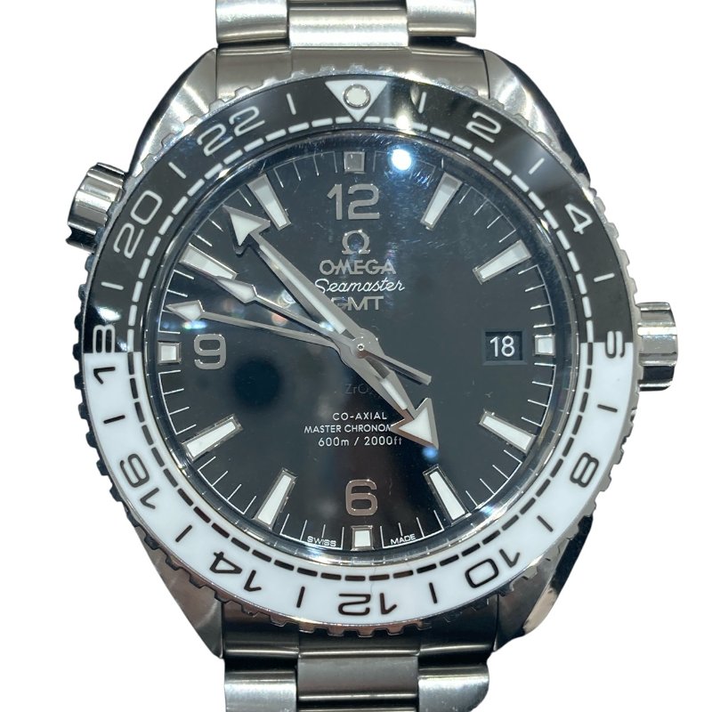 OMEGA 歐米茄 215.30.44.22.02.001 SEAMASTER PLANET OCEAN 不鏽鋼 自動上鍊 黑白 GMT-1