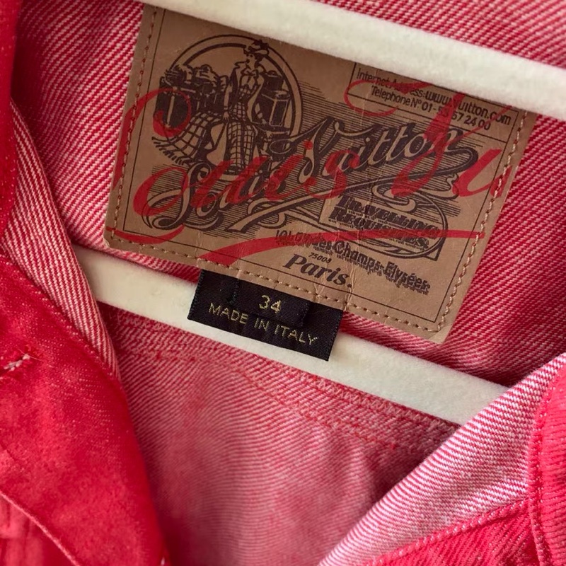 Lv牛仔短袖34碼-4