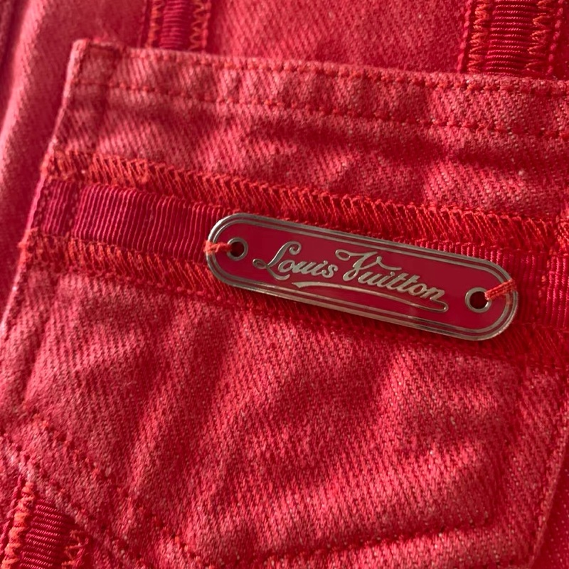 Lv牛仔短袖34碼-5