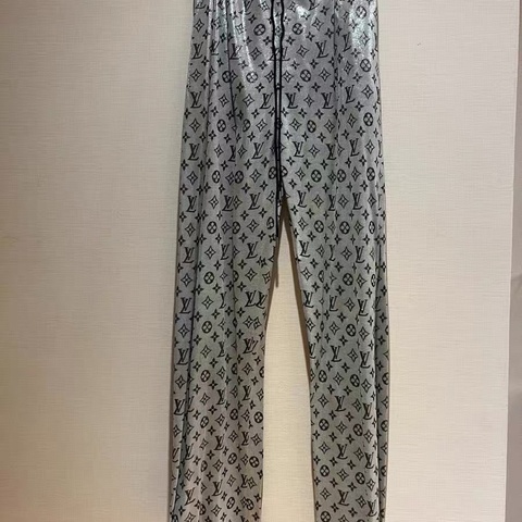Lv真絲長褲L碼