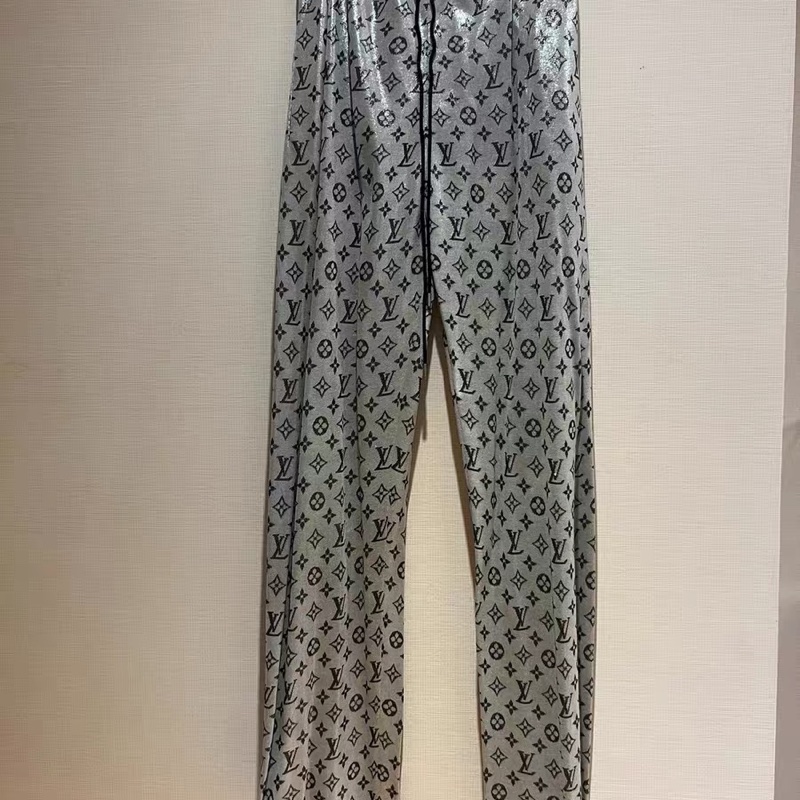 Lv真絲長褲L碼-0