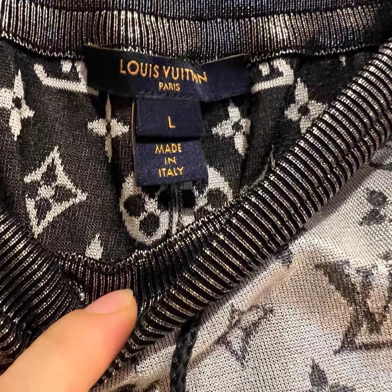 Lv真絲長褲L碼-1