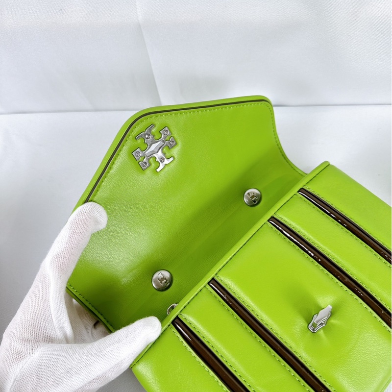 莉亞精品♡ TB 綠色手提包 二手美包-9