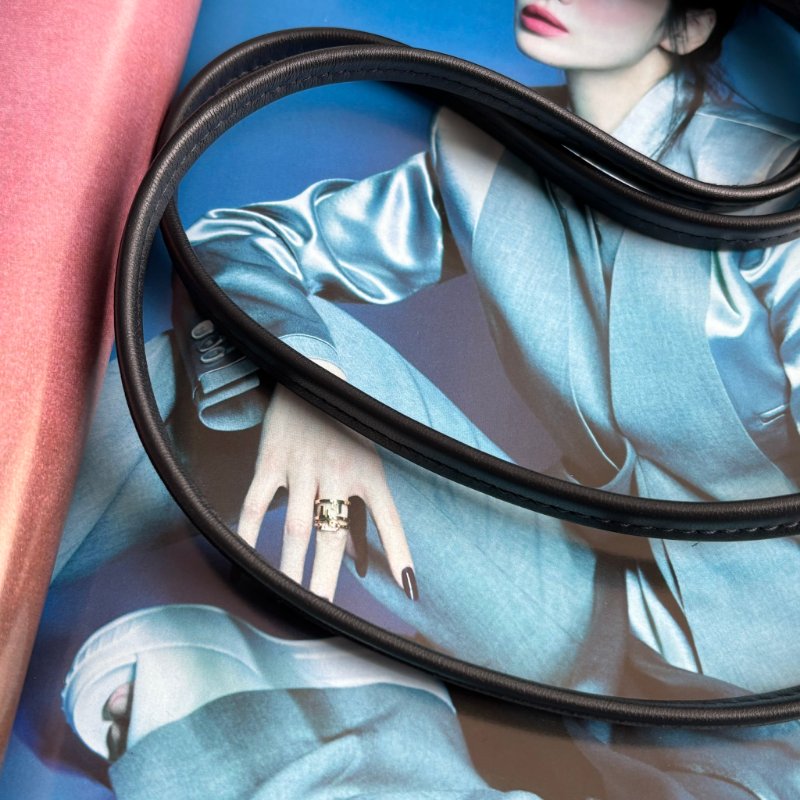 ::Christian Dior:: 藍色 Dior Oblique 緹花小型手提包 肩背包 托特包 TOTE BAG-4