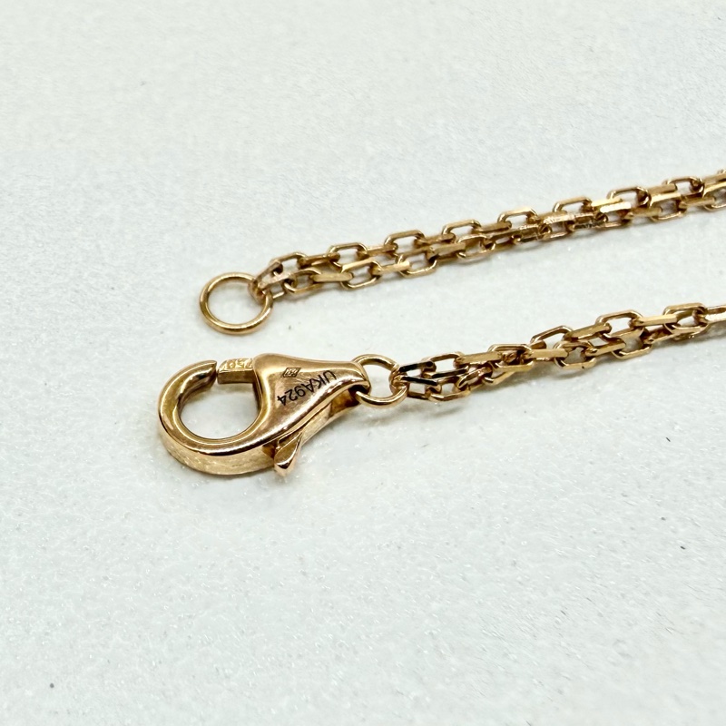 Cartier 玫瑰金LOVE吊墜，2顆鑽石0.03克拉 B7224509-15