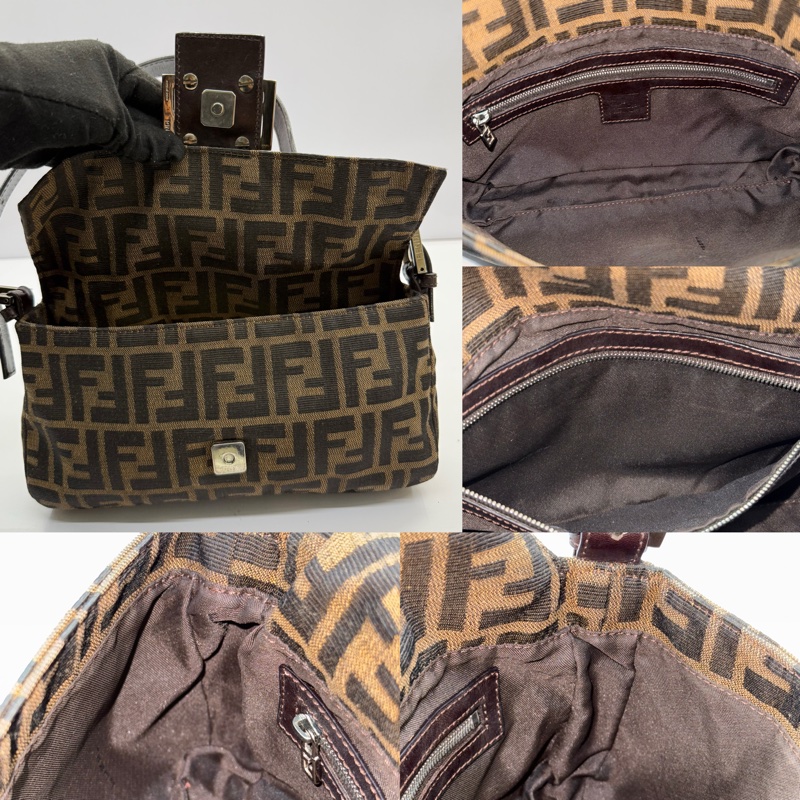 FENDI 芬迪 經典老花肩背包 ZUCCA MAMMA-5