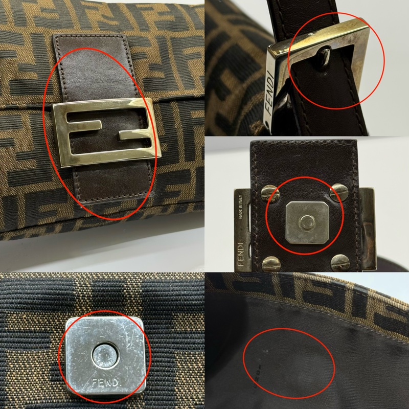 FENDI 芬迪 經典老花肩背包 ZUCCA MAMMA-8