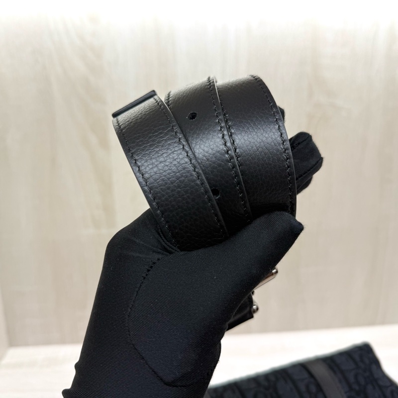 黑色 全新✨Dior Oblique 緹花和黑色粒面小牛皮Weekender 25 包-17