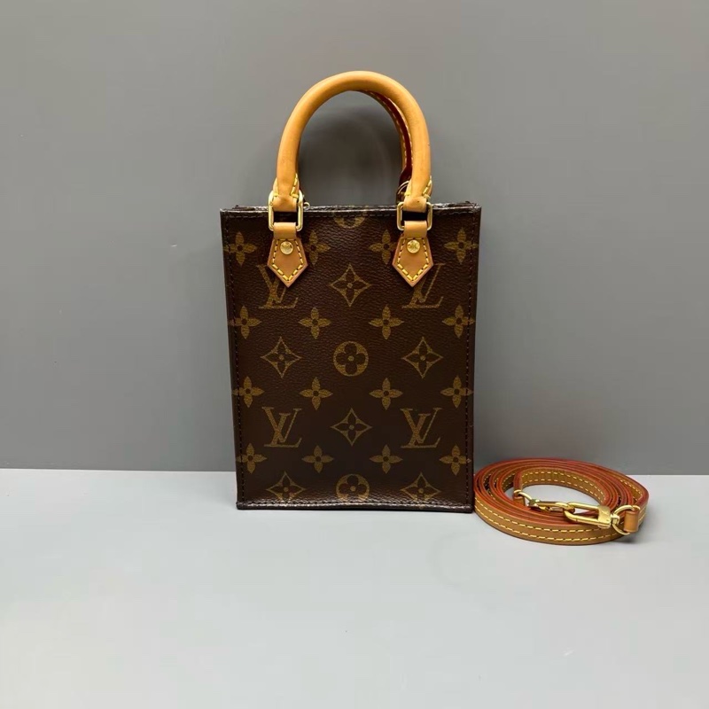 Louis Vuitton路易威登 97新 老花拼皮mini琴譜包-0