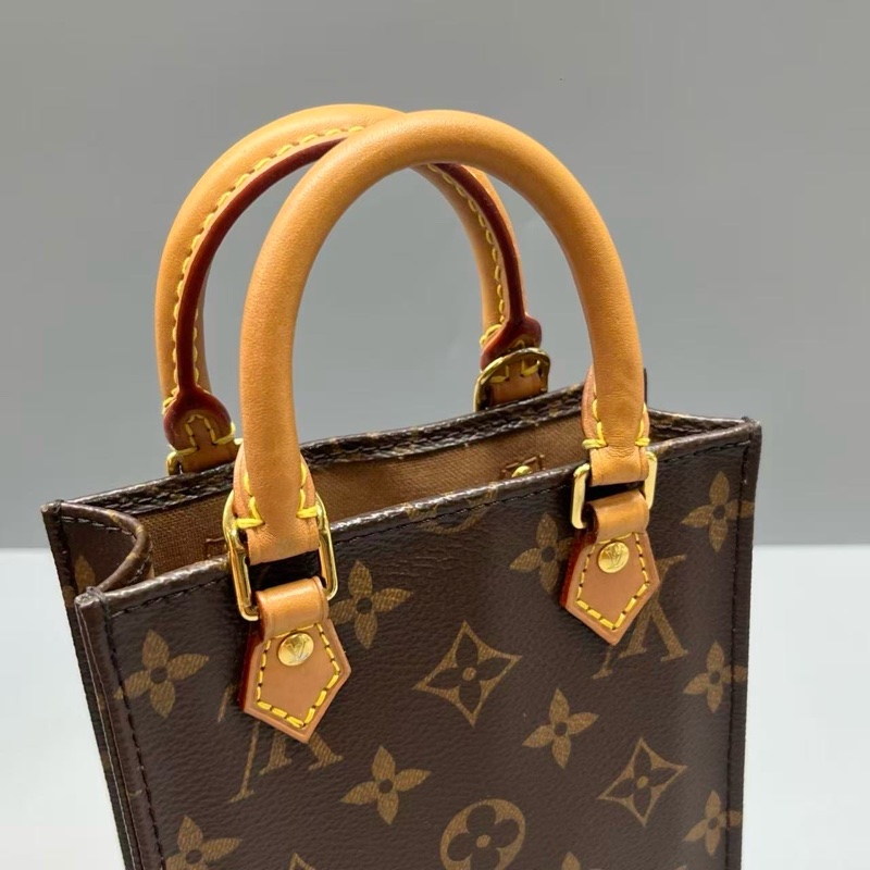 Louis Vuitton路易威登 97新 老花拼皮mini琴譜包-6