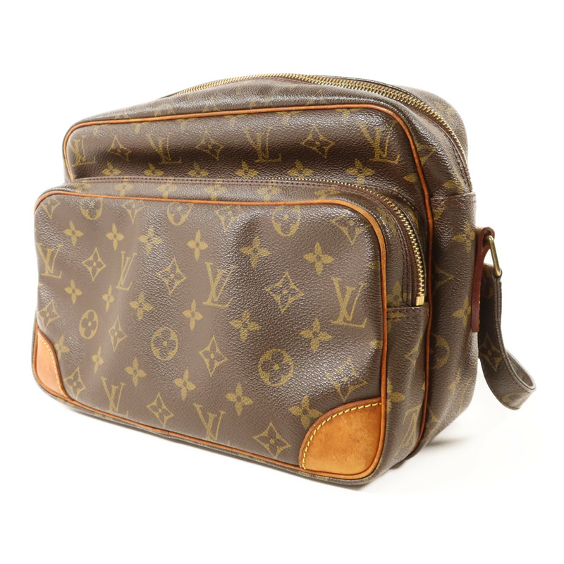LOUIS VUITTON Monogram Nile金扣肩背袋-2