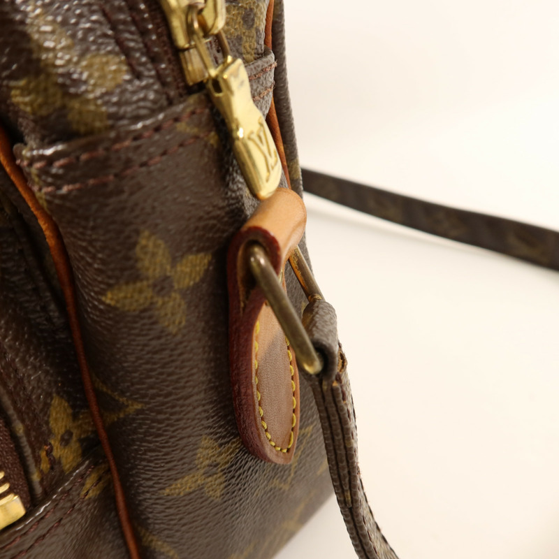 LOUIS VUITTON Monogram Nile金扣肩背袋-11