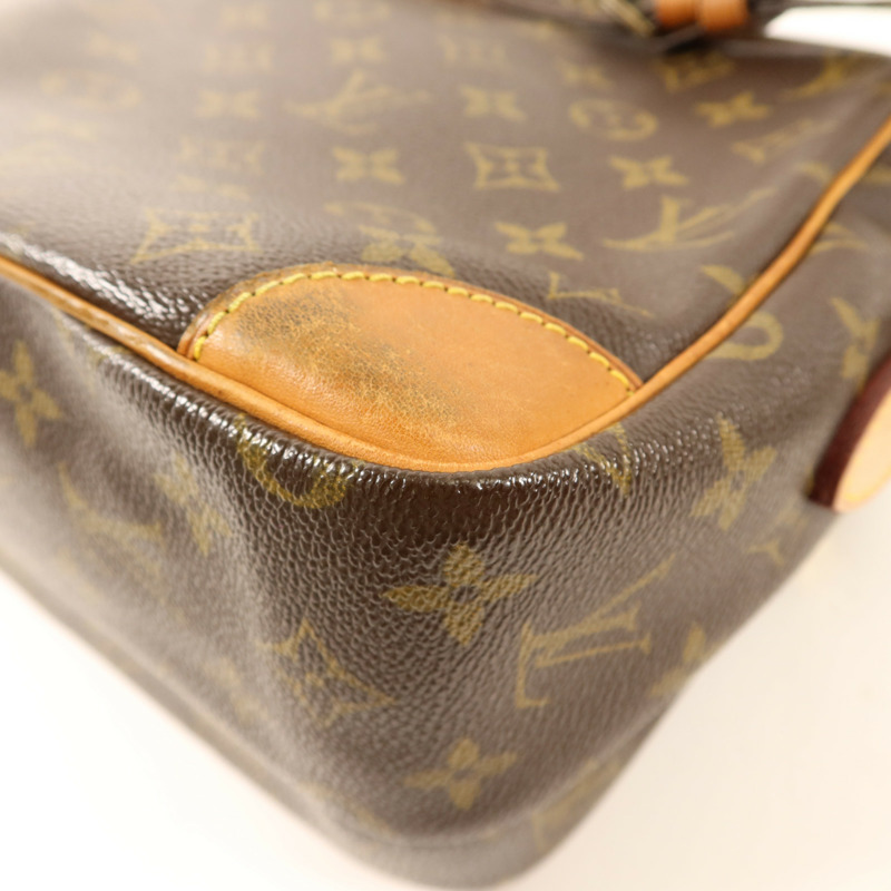LOUIS VUITTON Monogram Nile金扣肩背袋-14