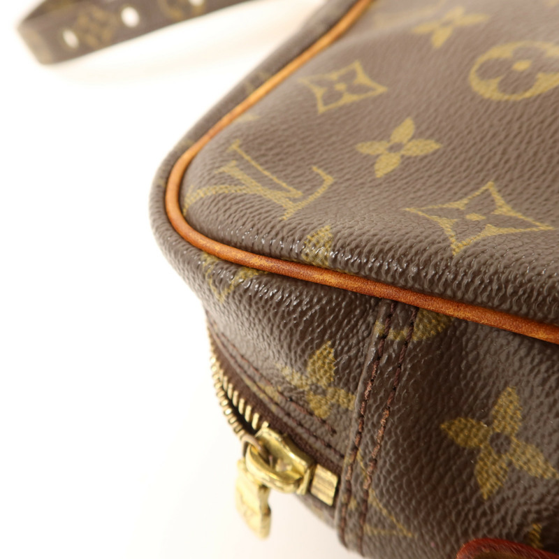 LOUIS VUITTON Monogram Nile金扣肩背袋-16