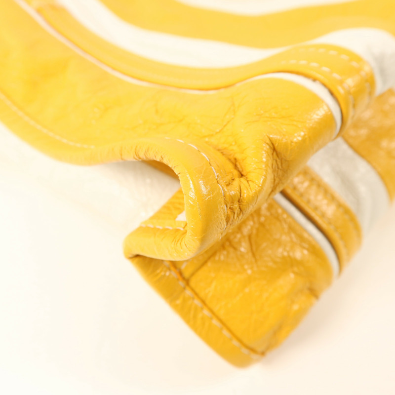 BALENCIAGA 牛皮皮革Bazar Shopper銀扣手挽肩背兩用袋-11